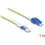 Optinis pluoštas DeLOCK 88299 CS vyriškas į LC Duplex OS2 1 m