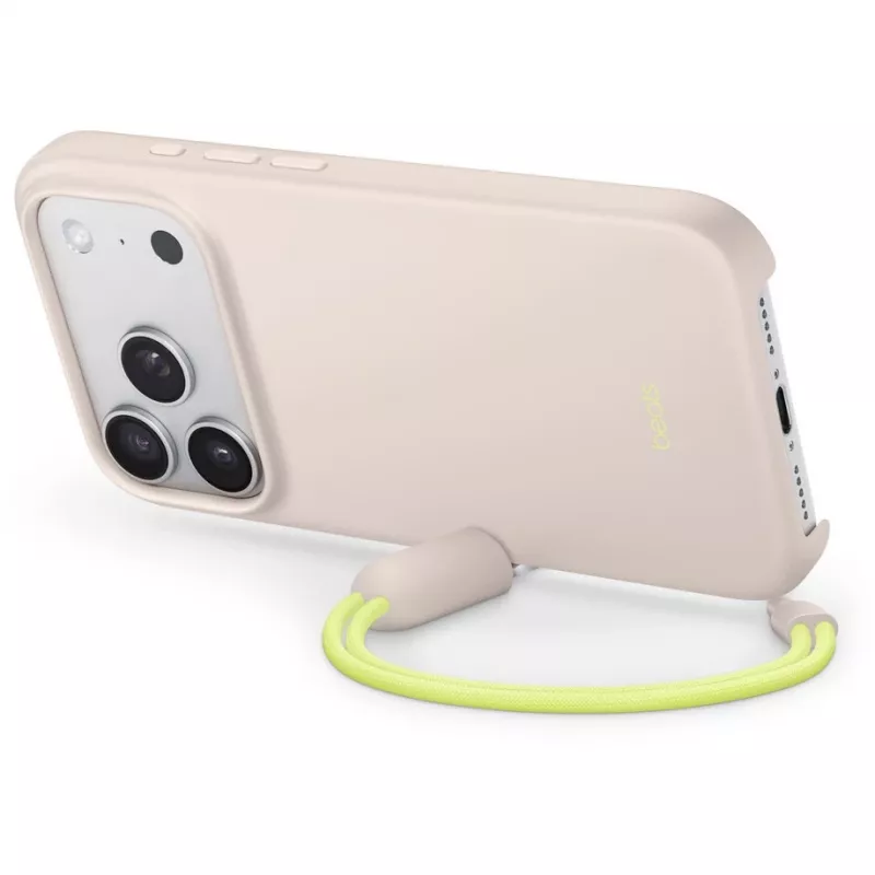 Kickstand Dėklas Apple iPhone 17 Pro MagSafe Camera Control Lime Stone