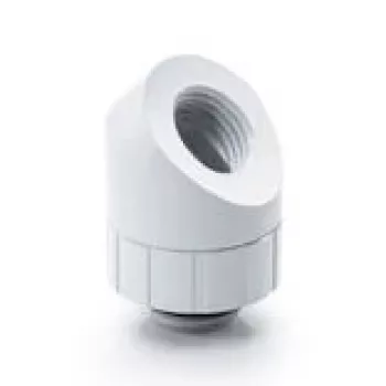 BitsPower Artemis 45° rotarinė jungtis – Arctic White (BPM-AT45R-WH)