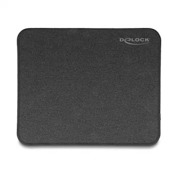 Pelės kilimėlis DeLOCK blizgantis-juodas 300x245mm guminis neslystantis