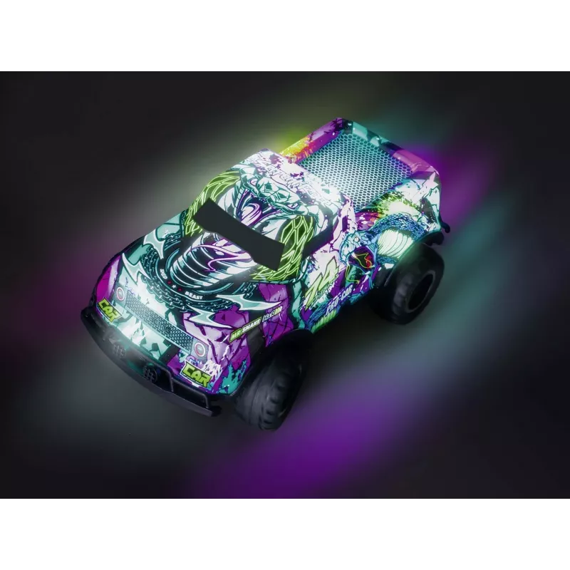 RC automobilis Ghost Driver - Violetinis