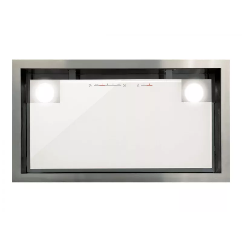 CATA Gartraukis GC DUAL A 45 XGWH, energijos efektyvumo klasė A, plotis 45 cm, 820 m³/h, liečiamas valdymas, LED, baltas stiklas