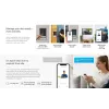 Vaizdo domofono jutiklinis monitorius EZVIZ 7 colių 318500248 – atskiras valdymas dviem butams