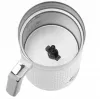 Automatinis pieno putotojas Adler AD 4494 Metallic White – 130 ml putų, 300 ml pašildymo, 500 W