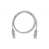 LAN pataisos laidas Extralink Cat5e UTP 1 m, RJ-45 į RJ-45, pilkas