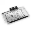 Vandens blokas vaizdo plokštei Alphacool WAK Core, skirtas GeForce RTX 5080, suderinamas su TUF Gaming galine plokšte