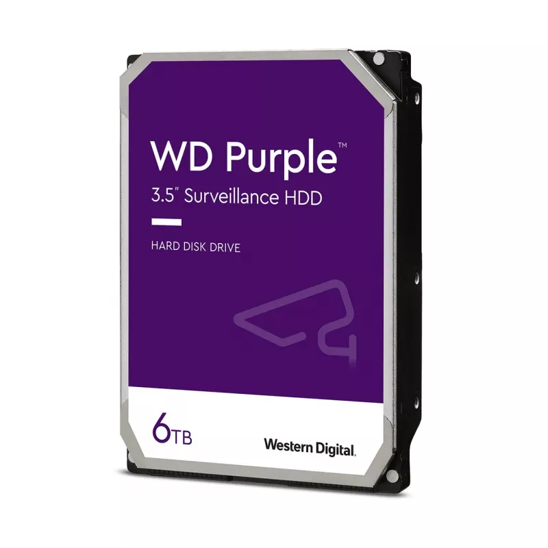 Kietasis diskas Western Digital Purple 6 TB 3,5 colio SATA WD62PURZ