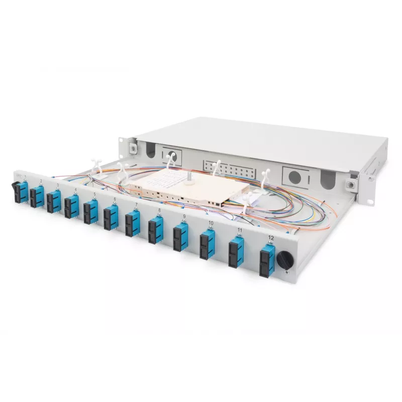 Skaidulinės optikos sujungimo dėžė Digitus DN-96200-QL