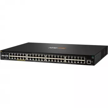 HPE Aruba 2930F 48G PoE+ 4SFP jungiklis – valdomas L3, 48x Gigabit PoE+ + 4x SFP, 740 W, montuojamas į stovą
