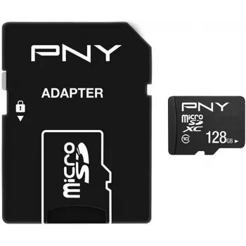 PNY Performance Plus 128 GB MicroSDXC Class 10 atminties kortelė (P-SDU12810PPL-GE)