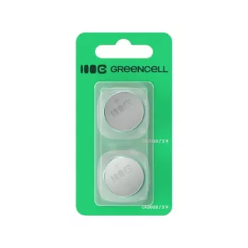 Green Cell CR2032 3V 220mAh baterija, lizdinė, 2 vnt. pūslėje