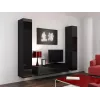 Cama TV stovas VIGO 140 30/140/40 juodas/juodas blizgus