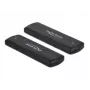 DeLOCK 42633 išorinis SSD dėklas M.2 NVMe/SATA USB Type-C