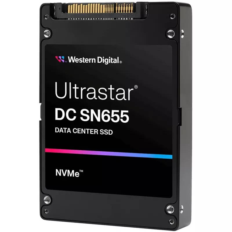 SSD diskas Western Digital 30,7 TB U.3 PCI Express 4.0 Ultrastar DC SN655
