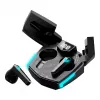 Canyon GTWS-2 Belaidės ausinės žaidimams su ausų kabliukais, USB-C, Bluetooth, įkrovimo doku, juodos (CND-GTWS2B)