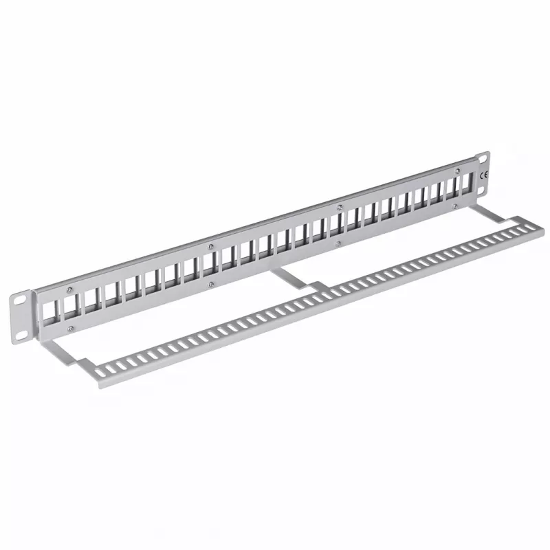 Lanberg PPKS-1024-S tuščias pataisų skydelis 1U