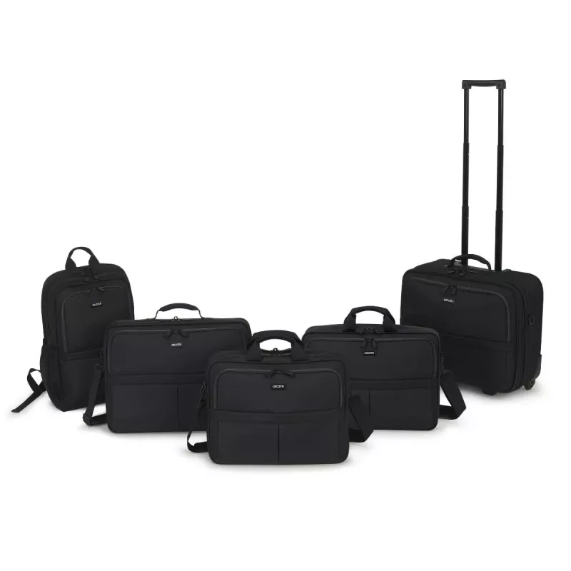 Kuprinė DICOTA D31696 Juoda, iš perdirbto PET