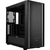 Cooler Master MasterBox 600 Lite PC korpusas, MIDI bokštas, E-ATX, grūdintas stiklas – juodas