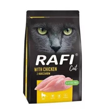 DOLINA NOTECI Rafi Cat su vištiena – Sausas kačių maistas – 7 kg
