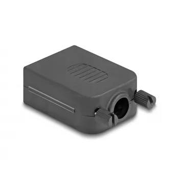 DeLOCK 90655 D-Sub 9 jungtis su 3 kontaktų gnybtų bloku, juoda/pilka
