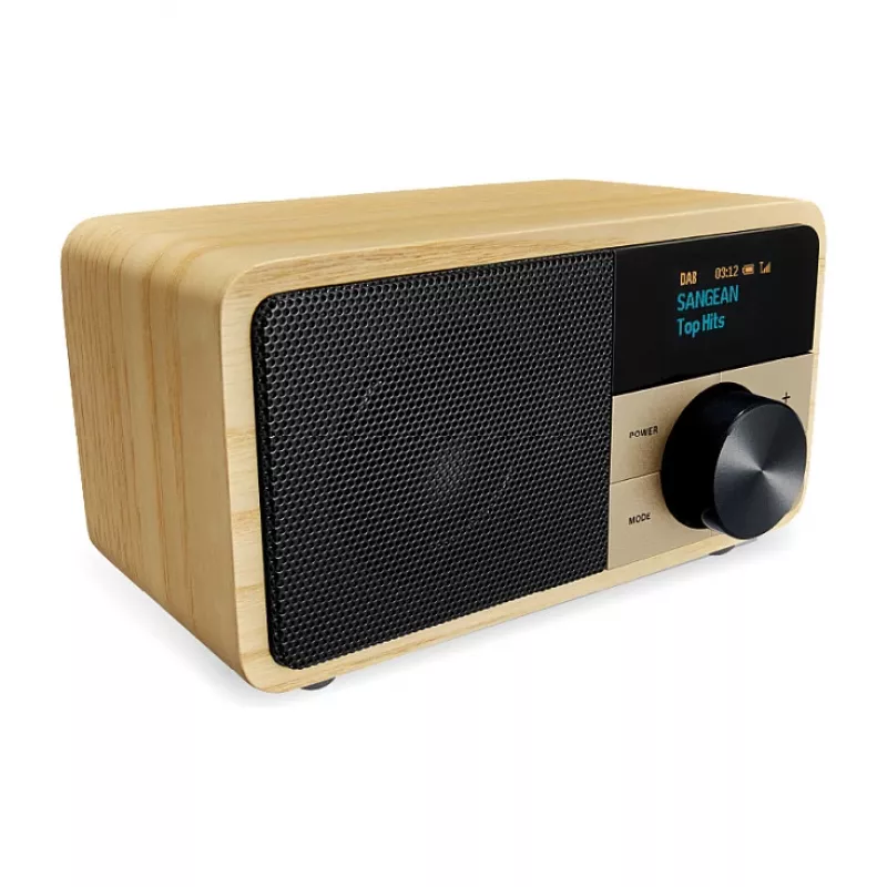 Stalinis radijo imtuvas Sangean DDR-7 Natural Wood FM AM Bluetooth