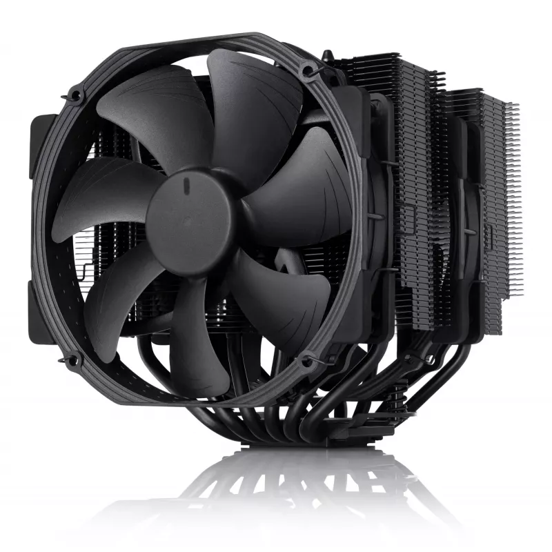 Noctua NH-D15 Chromax Pure Black CPU aušintuvas su dviem 140 mm ventiliatoriais