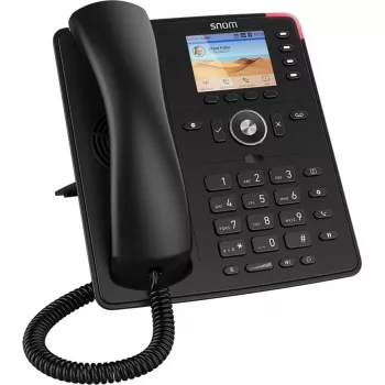 IP telefonas Snom D713 juodas su TFT ekranu