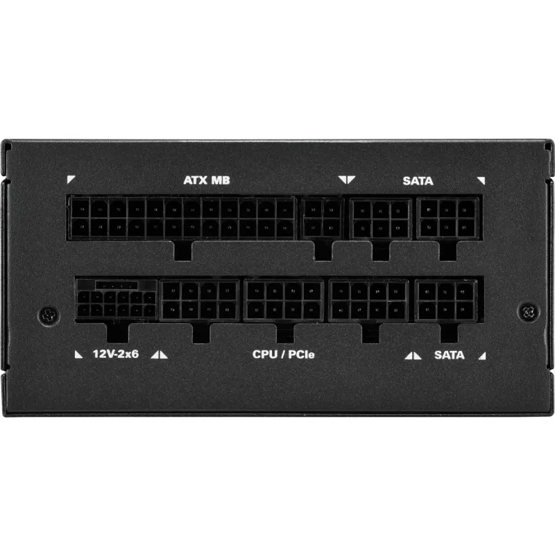Sharkoon Rebel P20 SFX 1000W maitinimo blokas (juodas, 1x 12 kontaktų High Power jungtis, 2x PCIe, kabelių valdymas, 1000 vatų)
