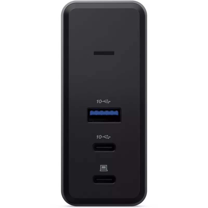 Lenovo X9 Įkrovimo stotelė GaN Wired USB 3.2 Gen 2 (3.1 Gen 2) Type-C Pilka