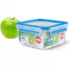 Maisto laikymo indas EMSA Clip&Close 1,3 L kvadratinis sandarus be BPA, modelis 3110600387