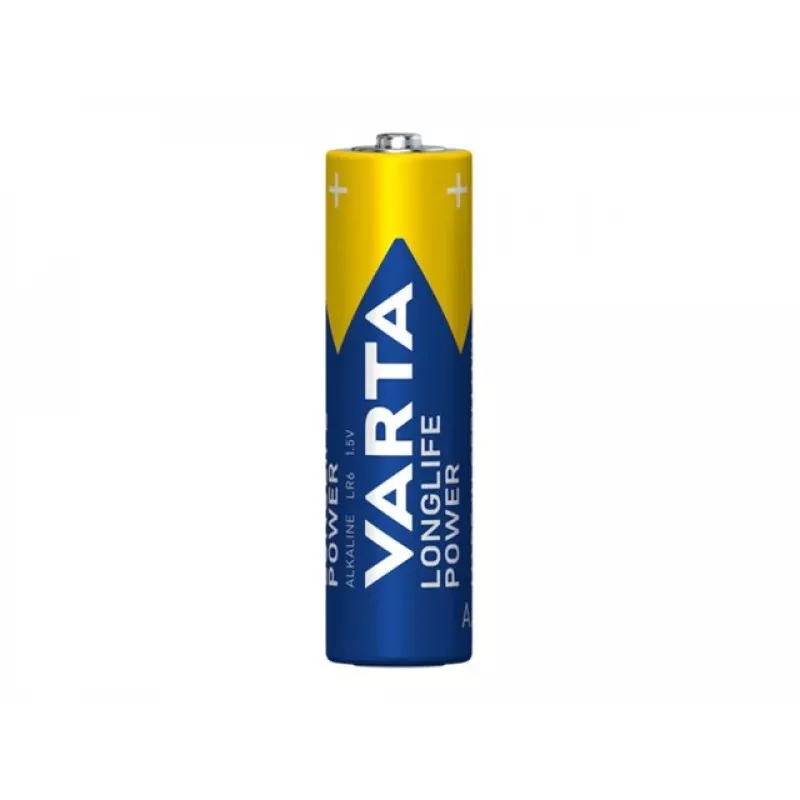 Vienkartinė baterija Varta LONGLIFE Power AA šarminė, 10 vnt.
