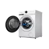 Skalbimo mašina Midea MF200W80WB/W-HR, priekinė pakrova, 8 kg, 1400 aps./min., LCD, garo funkcija, 60 cm pločio