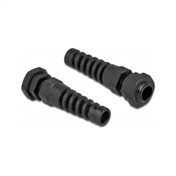 Kabelio įvadas DeLOCK 60339 juodas plastikinis 1 vnt.