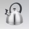 Virdulys Maestro MR1302 nerūdijantis plienas 2,5 L, tinkamas indukcinėms kaitlentėms, švilpuku, juoda rankena