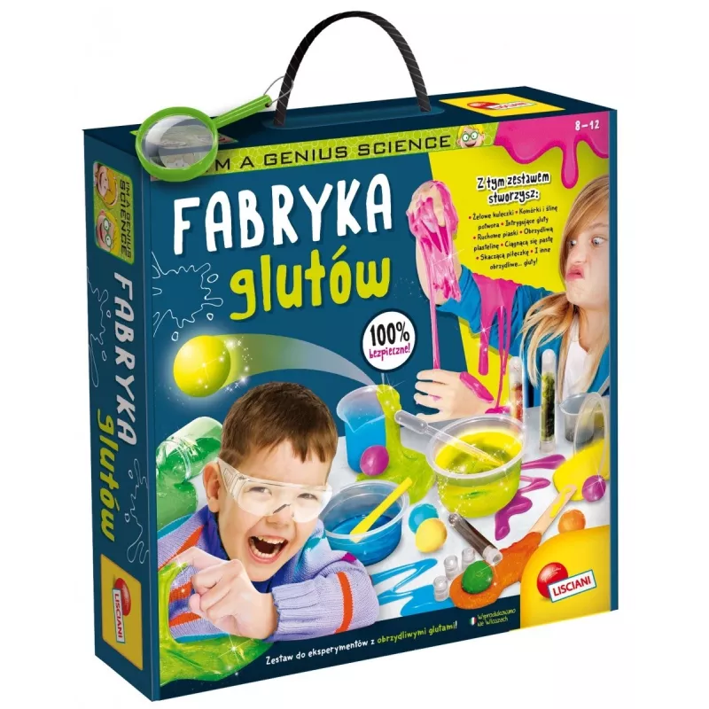 Slime gamybos rinkinys Liscianigiochi I'M A Genius – kūrybiškas eksperimentų rinkinys