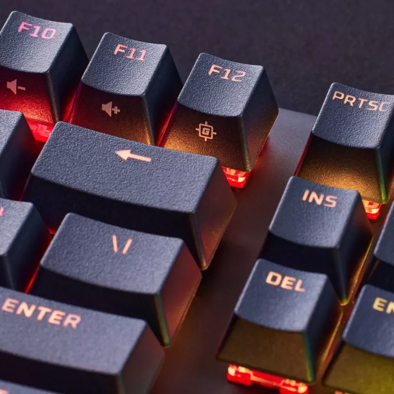 HyperX Alloy Origins PBT HX Red – mechaninė žaidimų klaviatūra