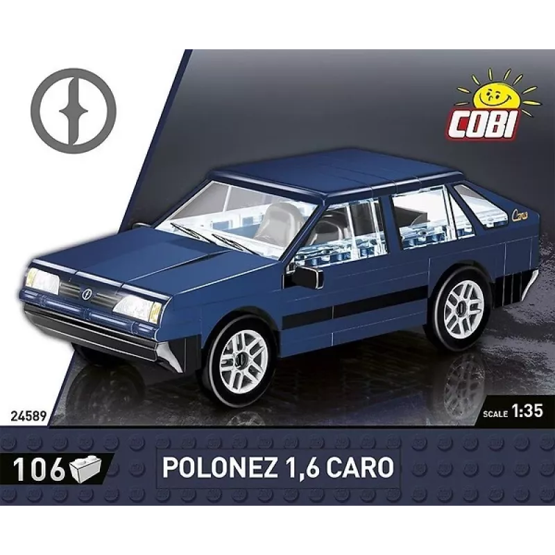 Cobi Polonez 1,6 Caro modelio rinkinys – plastikinis konstravimo rinkinys 24589