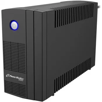 PowerWalker Basic VI 850 SB Line-Interactive 850VA 2AC-Išvadų Bokštas Juodas Nepertraukiamo Maitinimo Šaltinis (UPS) (10121067)