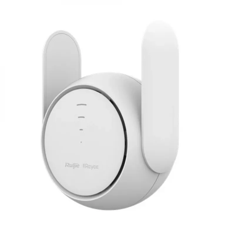 „Wi‑Fi“ tinklo plėtiklis RUIJIE RG‑EW1200R, dviejų juostų, „Wi‑Fi 5“, 2 išorinės antenos, iki 24 įrenginių, 1 LAN prievadas, baltas