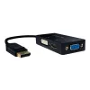 4K DisplayPort į DVI/HDMI/VGA keitiklis