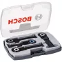 Bosch Starlock Best of Heavy Duty rinkinys, 4 dalys, peilių rinkinys, metalui ir medžiui, juodas, dėžutėje