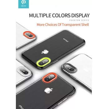 Dėklas telefonui Devia Yonger Series iPhone XS Max 6,5 colio geltonas