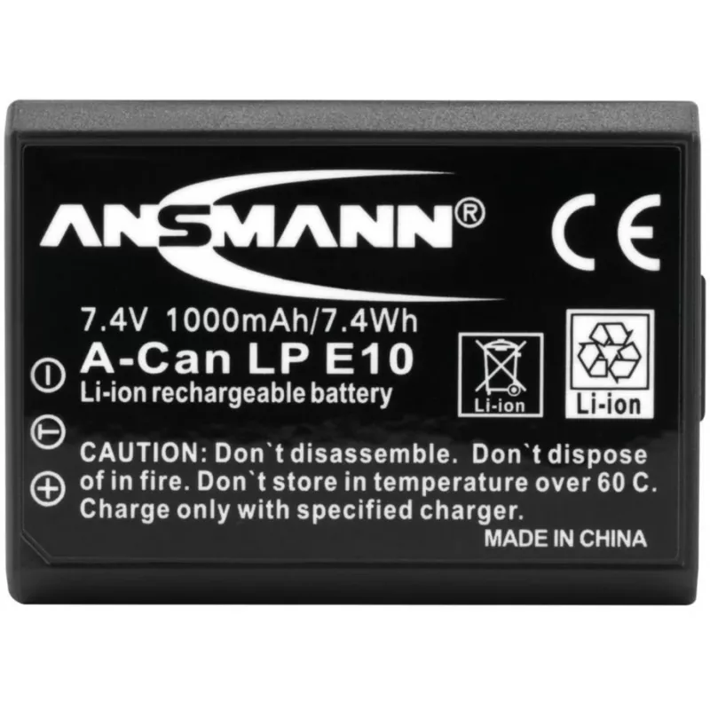 Baterija Ansmann A-Can LP E10 ličio jonų 1000 mAh