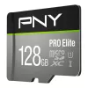 MicroSDXC atminties kortelė PNY PRO Elite 128GB UHS-I, modelis P-SDU128V31100PRO-GE