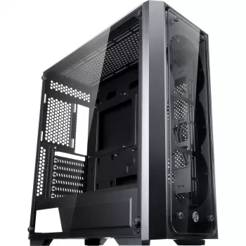 RAIJINTEK PONOS TG4 – stalinis kompiuterio korpusas – SPCC – juodas – ATX – EATX – EEB – micro ATX – Mini-ATX – žaidimams