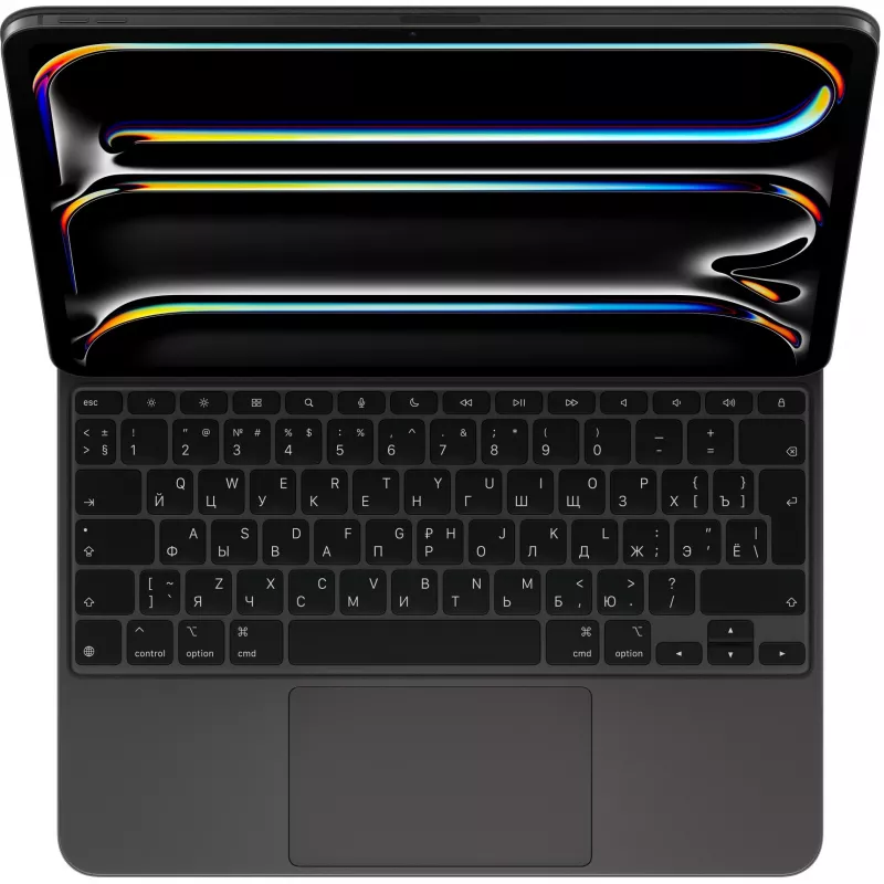 APPLE Magic Keyboard, skirta iPad Pro 13 colių (M4) – rusiškas išdėstymas – juoda