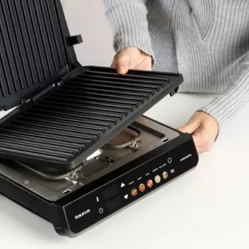 Elektrinis 2-in-1 grilis Taurus Asteria Digital – 2000 W, reguliuojamas termostatas, nelipni danga, išimamas riebalų surinktuvas