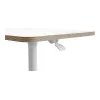 Stalviršis Leitz Square Aluminium White 600x800x750 mm