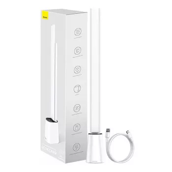 Stalinė lempa Baseus Smart Eye Folding Rechargeable White – sulankstoma LED lempa su reguliuojama rankena ir galvute, įkraunama baterija
