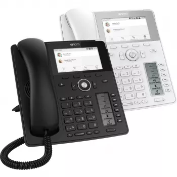 IP telefonas Snom D785N juodas 12 linijų TFT laidinis ragelis